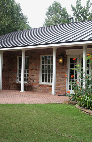 Metal Roof at Houston Oaks Country Club.